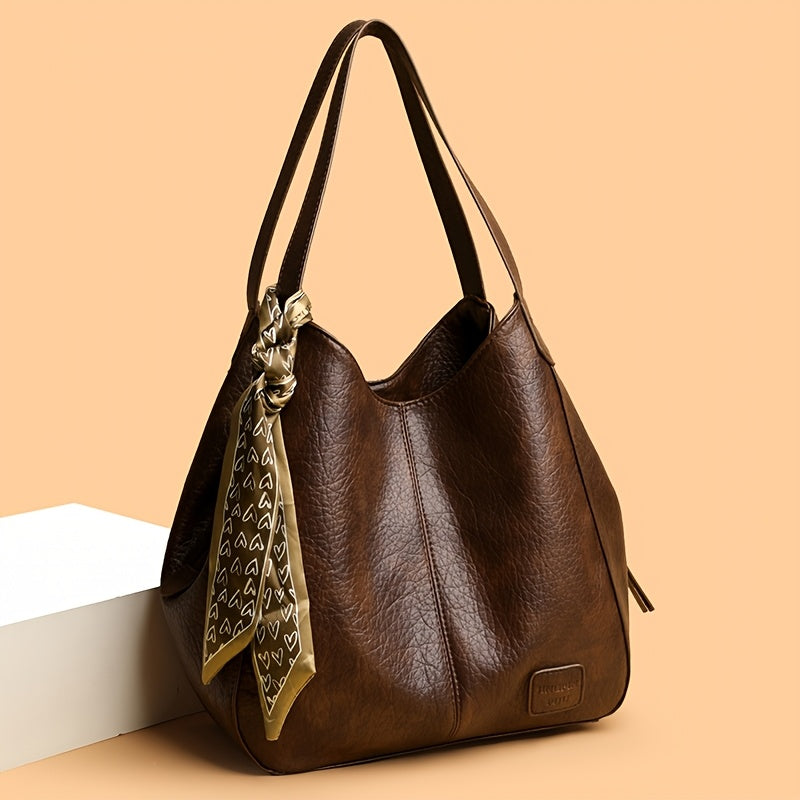 Women's Single-shoulder Bag Crafted from Premium Fabric with a Delicate Texture