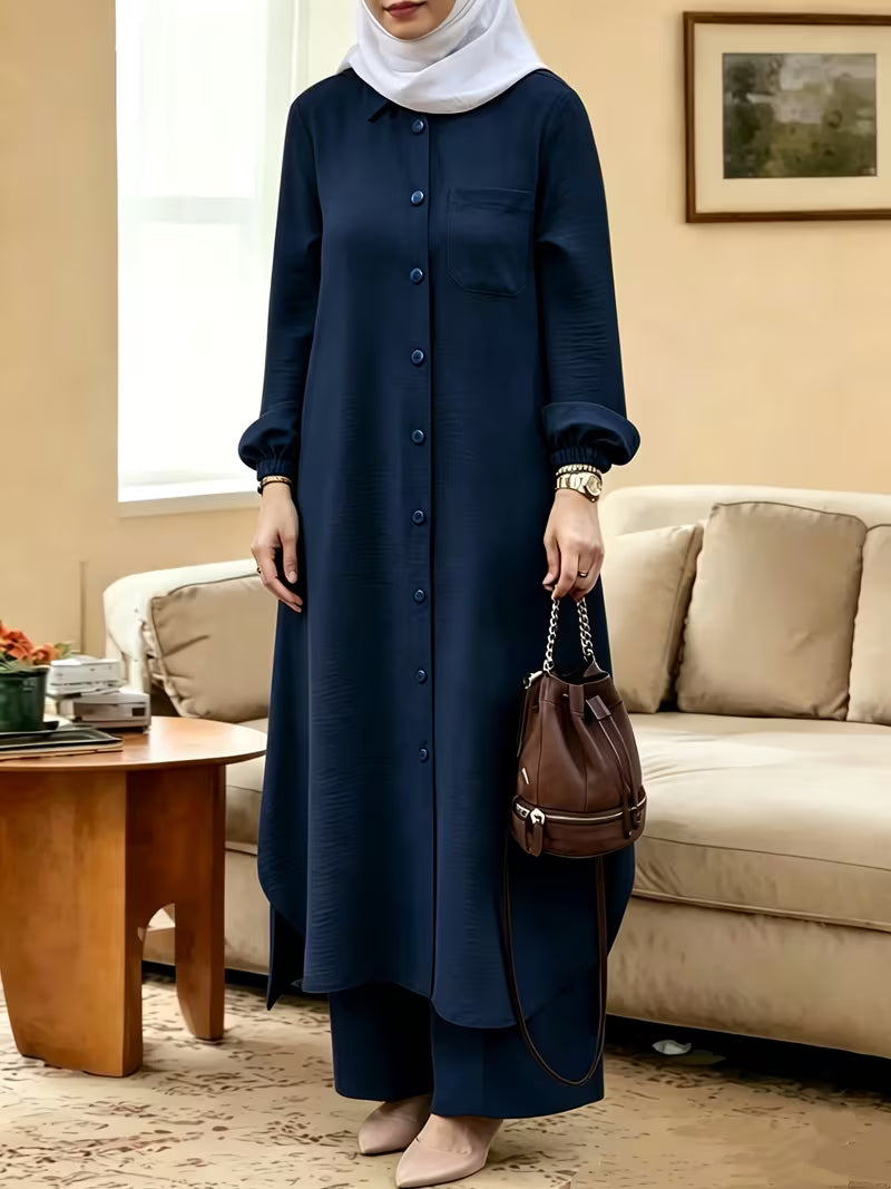 Arabian Two-Piece Shirt & Pants Set