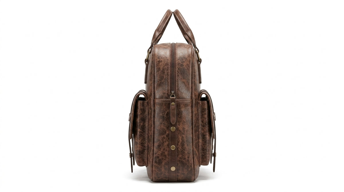 Women's Simple Multi-Compartment Large-Capacity