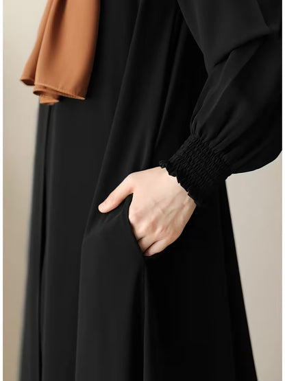 Solid Color Comfort Robe