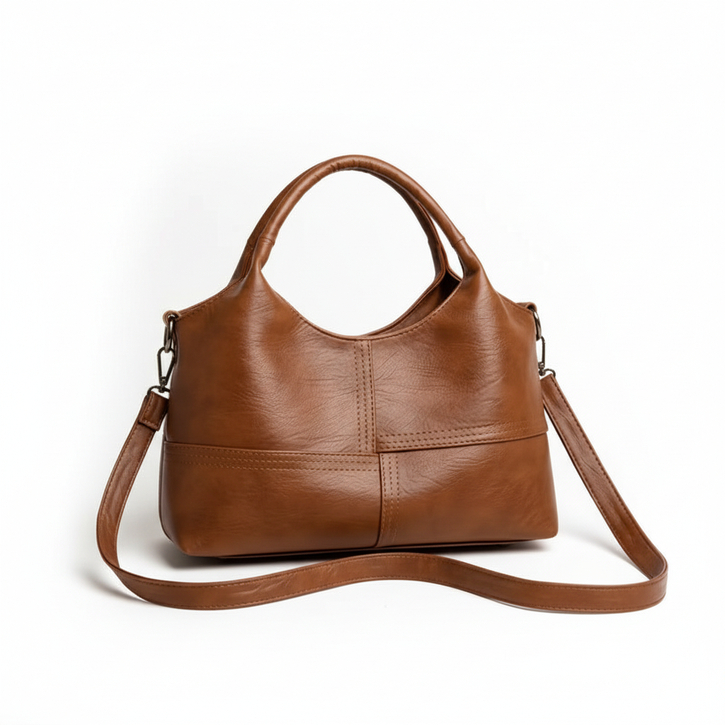 Vintage Soft Stitching Crossbody Bag