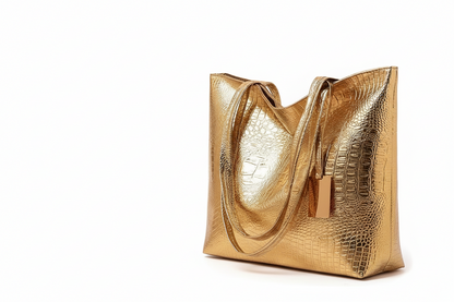 Retro Crocodile Pattern Tote Bag