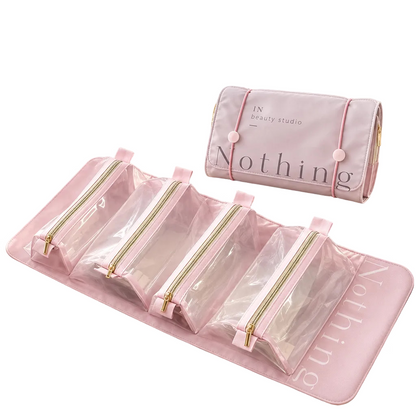 4-in-1 Foldable Travel Toiletry Bag