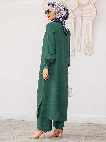 طقم بنطال كاجوال أنيق