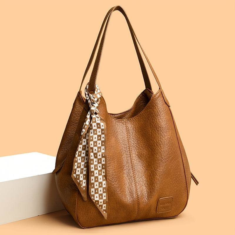 Women's Single-shoulder Bag Crafted from Premium Fabric with a Delicate Texture