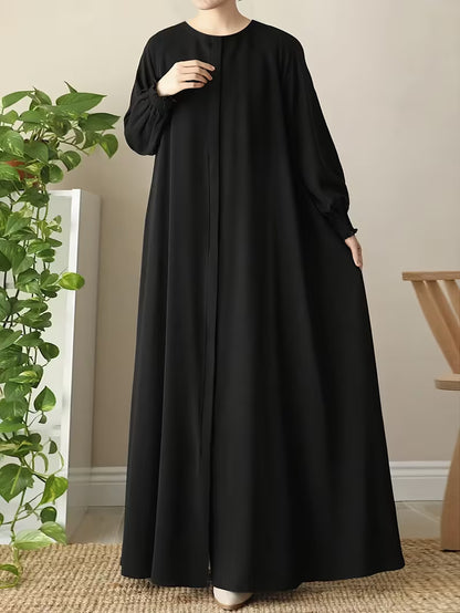 Solid Color Comfort Robe