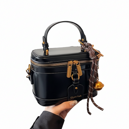 Elegant Retro Bell Pendant Crossbody Bag