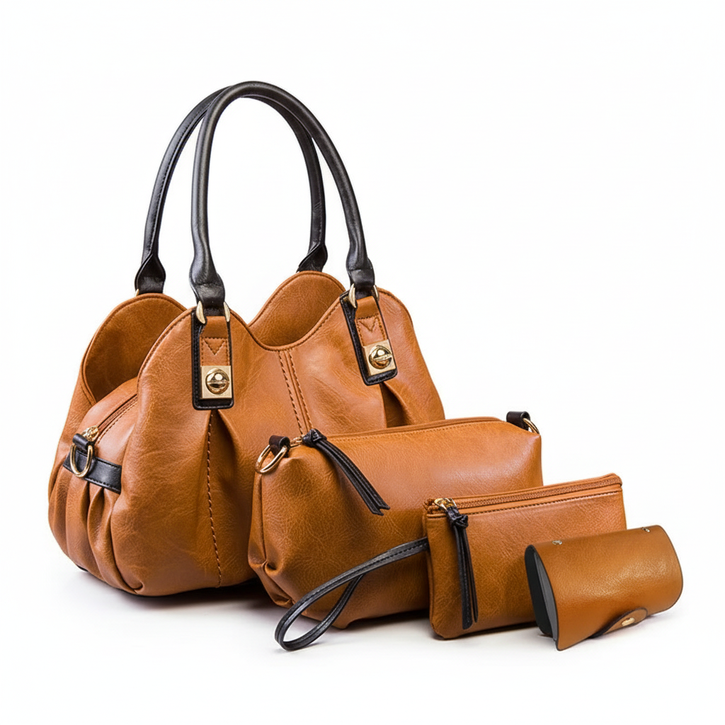 4-Piece Women's Bag Set