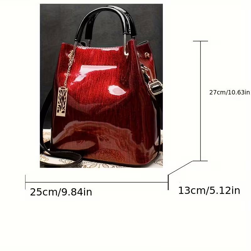 Luxury Vintage Patent Handbag