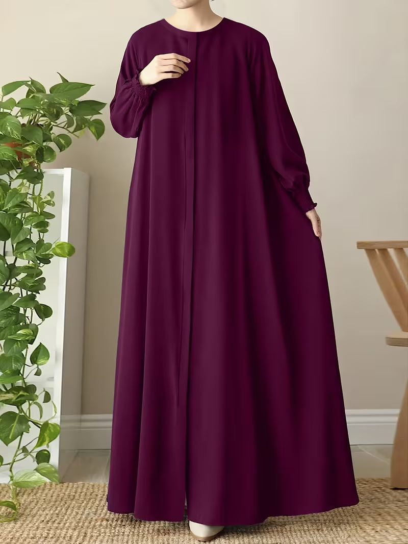 Solid Color Comfort Robe