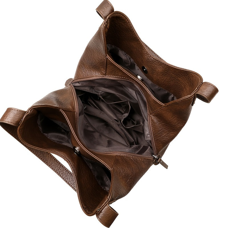 Women's Single-shoulder Bag Crafted from Premium Fabric with a Delicate Texture