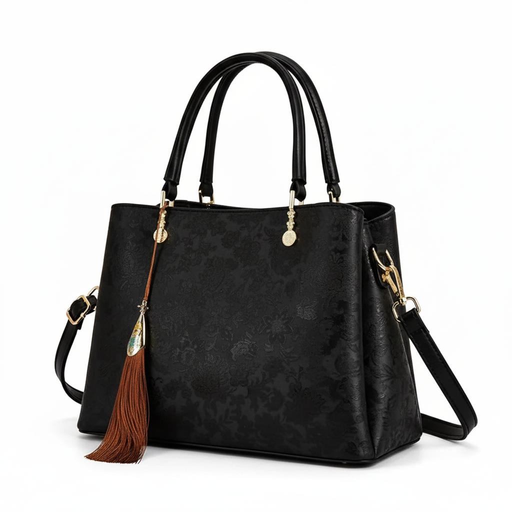 Elegant Streamer Crossbody Handbag