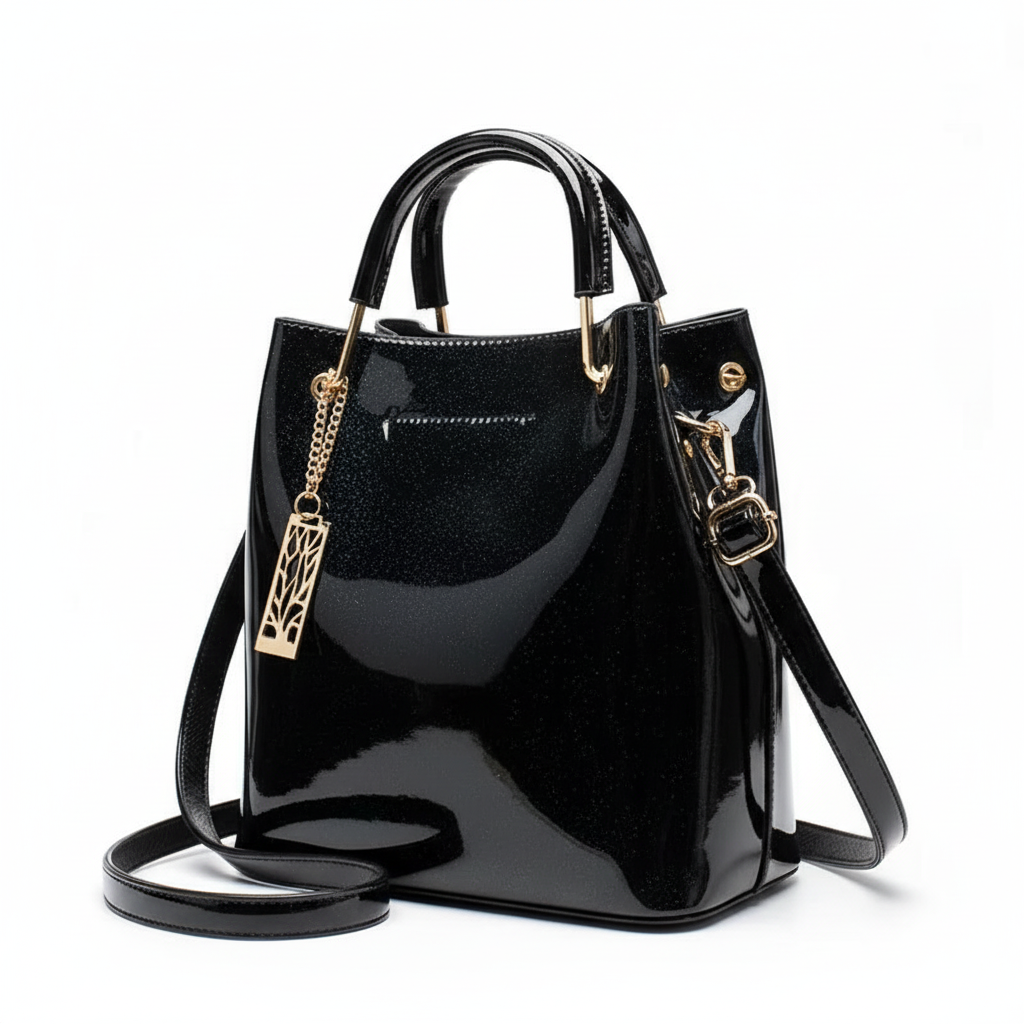 Luxury Vintage Patent Handbag