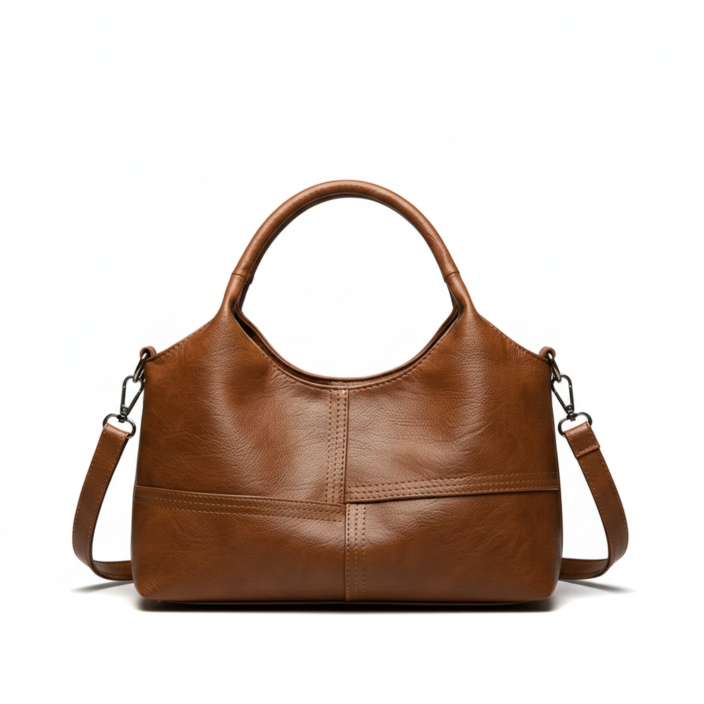 Vintage Soft Stitching Crossbody Bag