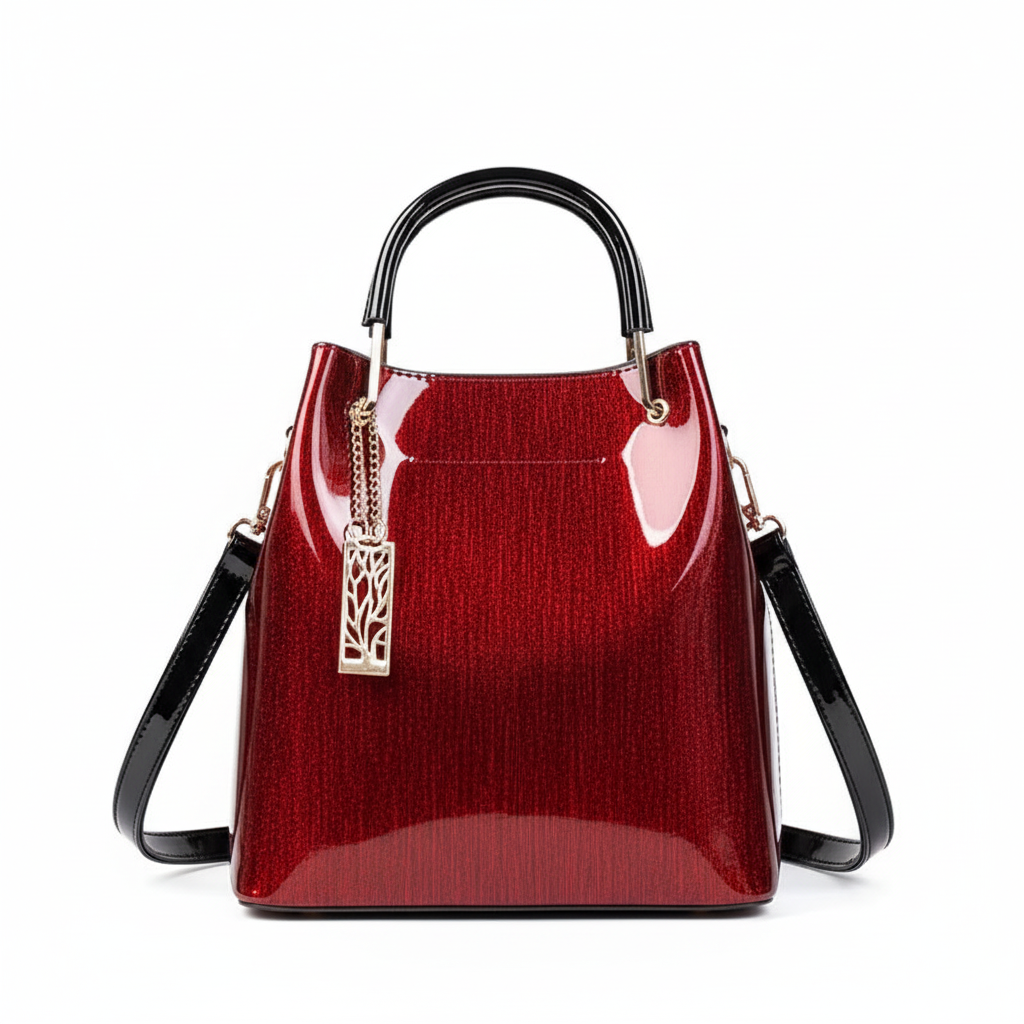 Luxury Vintage Patent Handbag