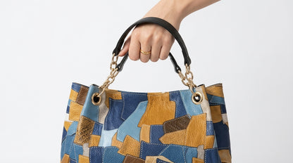 Light Luxury Geometric Style Large Capacity Handbag, Smooth Zipper Closure Durable PU Material Light