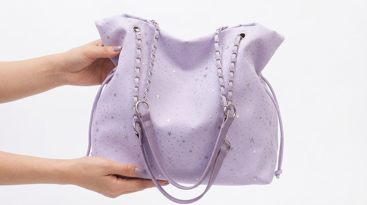 Beige Floral And Butterfly Pattern Print Women'S Shoulder Bag, Crossbody Bag HandBackpack Dual-Use