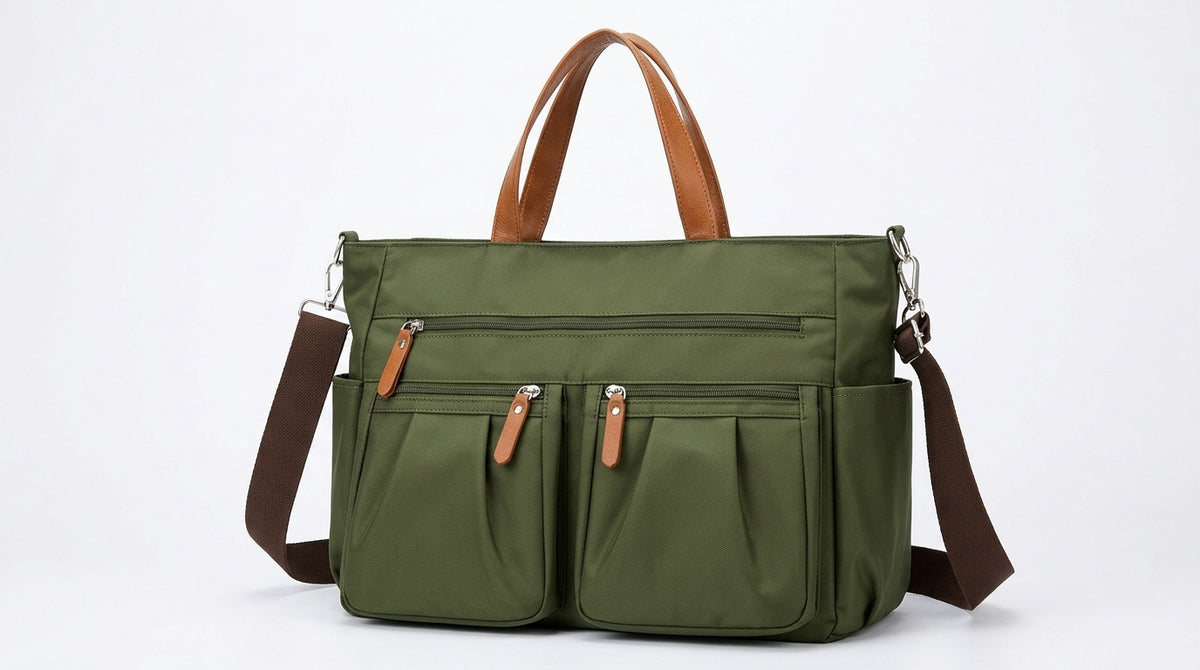 [Laptop Bag] OGEHUAFEE Daily Commuting Women's Business Laptop Tote Bag.