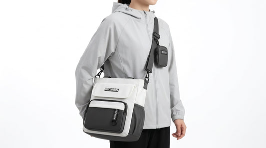Capacity Lightweight Nylon Crossbody Tote Bag Easy Japanese All-Match Literary Student.