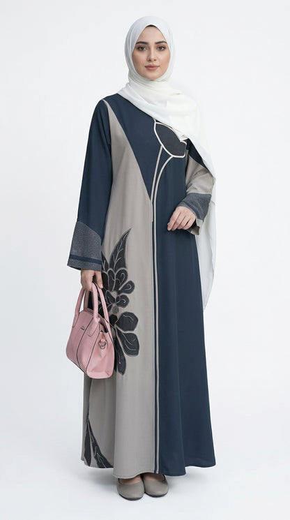 Women's Middle Eastern Style Muslim Elegant Robe Dress, Suitable for Malaysia