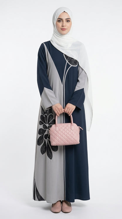 Women's Middle Eastern Style Muslim Elegant Robe Dress, Suitable for Malaysia