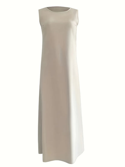 Open Robe Set with Lace, Sleeveless Slip Dress And Chiffon Headscarf
