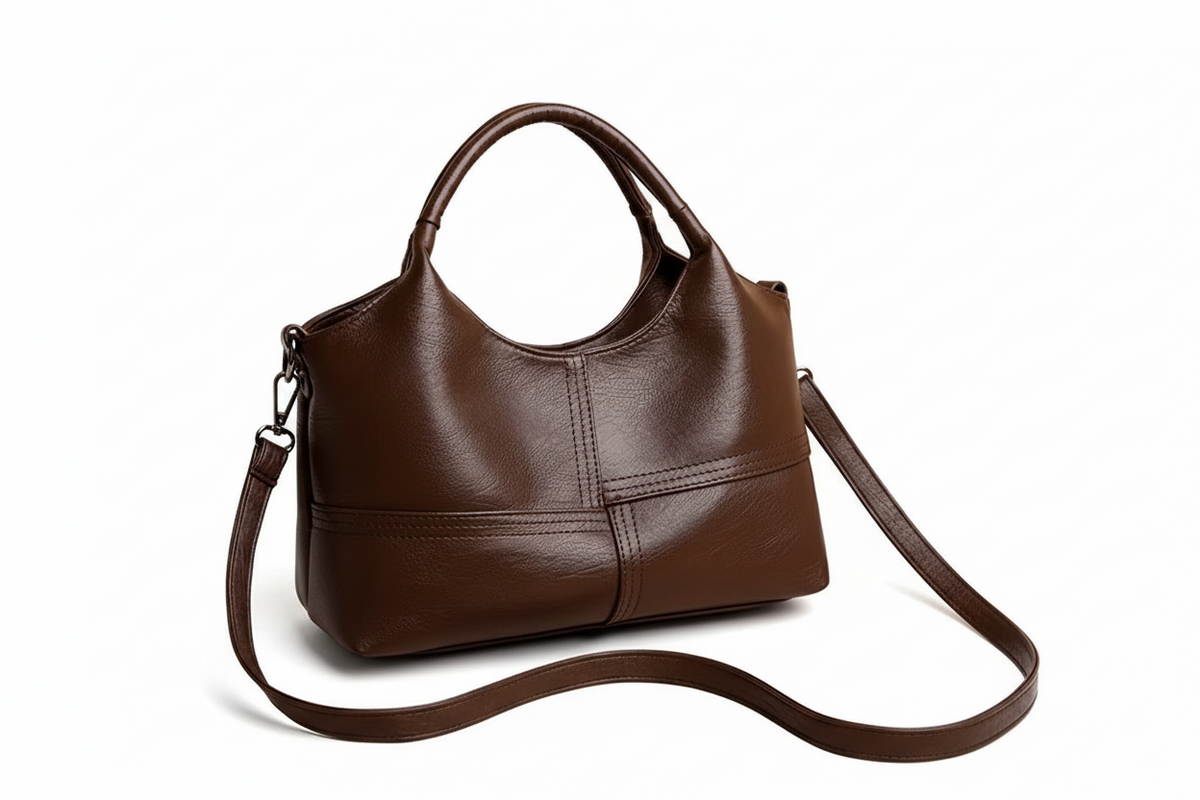 Vintage Soft Stitching Crossbody Bag