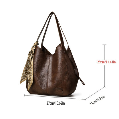 Women's Single-shoulder Bag Crafted from Premium Fabric with a Delicate Texture