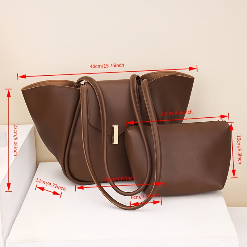 1pc Tote Bag, Multi-Functional Shoulder Bag
