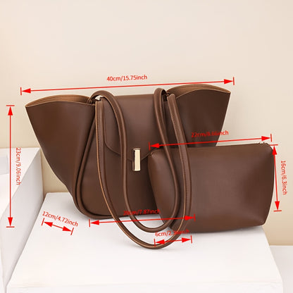 1pc Tote Bag, Multi-Functional Shoulder Bag