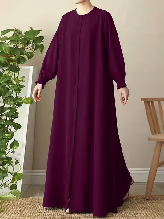 Solid Color Comfort Robe