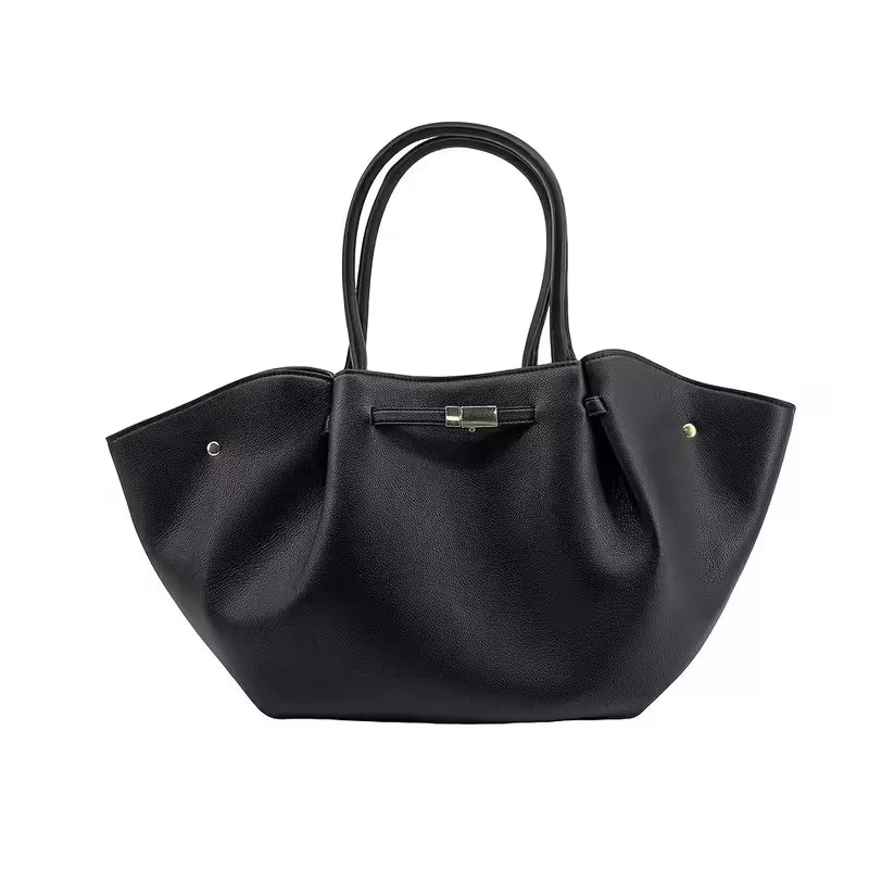 Lychee-Grain Handheld Shoulder