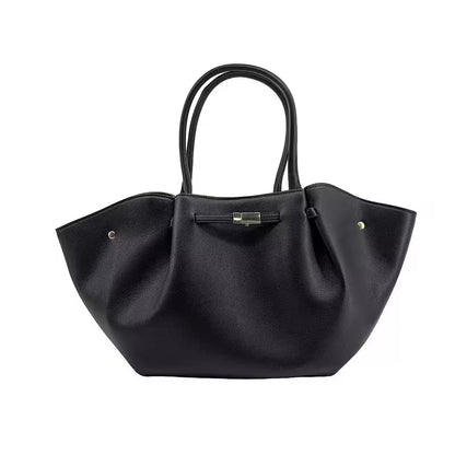 Lychee-Grain Handheld Shoulder