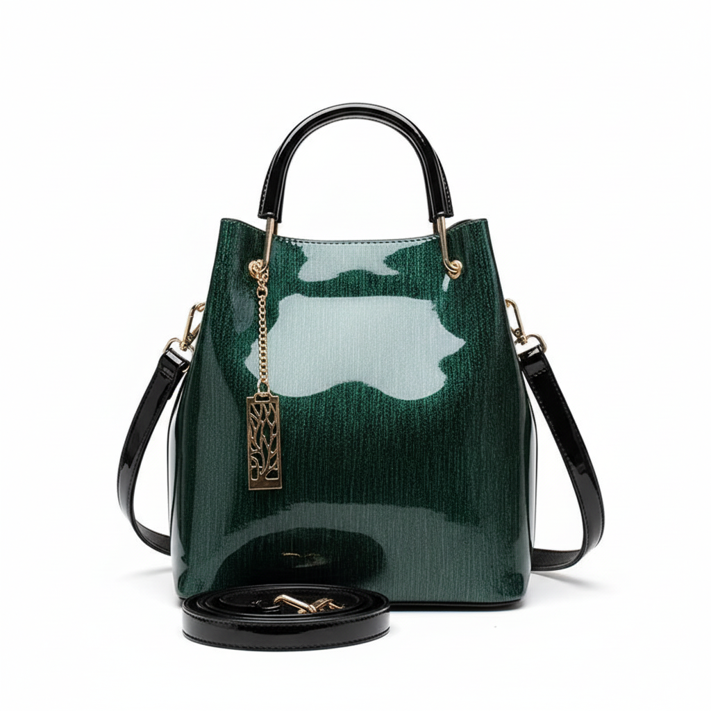 Luxury Vintage Patent Handbag