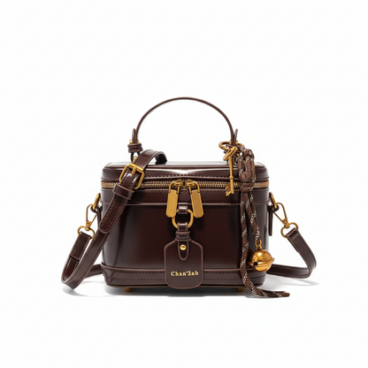 Elegant Retro Bell Pendant Crossbody Bag