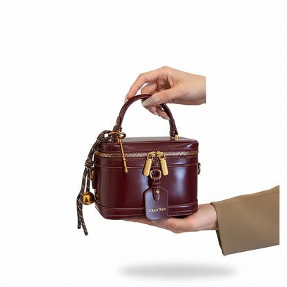 Elegant Retro Bell Pendant Crossbody Bag