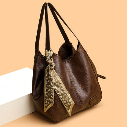 Women's Single-shoulder Bag Crafted from Premium Fabric with a Delicate Texture