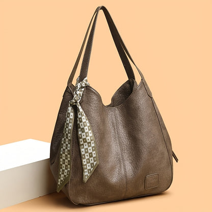 Women's Single-shoulder Bag Crafted from Premium Fabric with a Delicate Texture