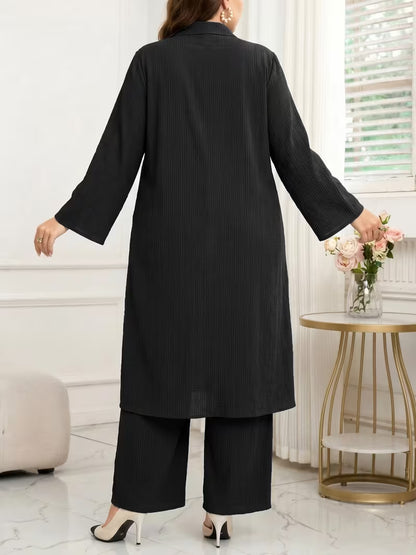 Plus Size Loose Casual 2-Piece Set