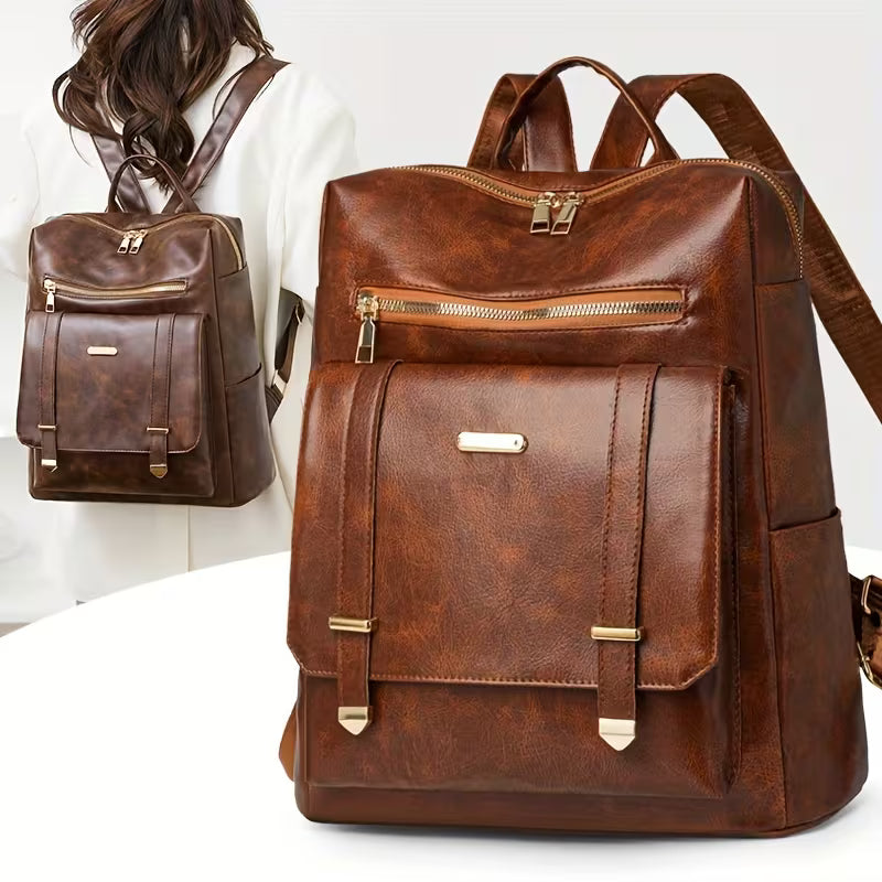 Large-Capacity Multi-Compartment Backpack