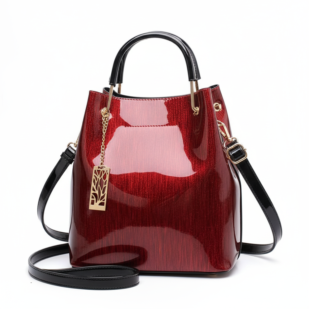 Luxury Vintage Patent Handbag
